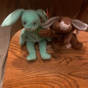 Ty bunnies 2 pc. lot